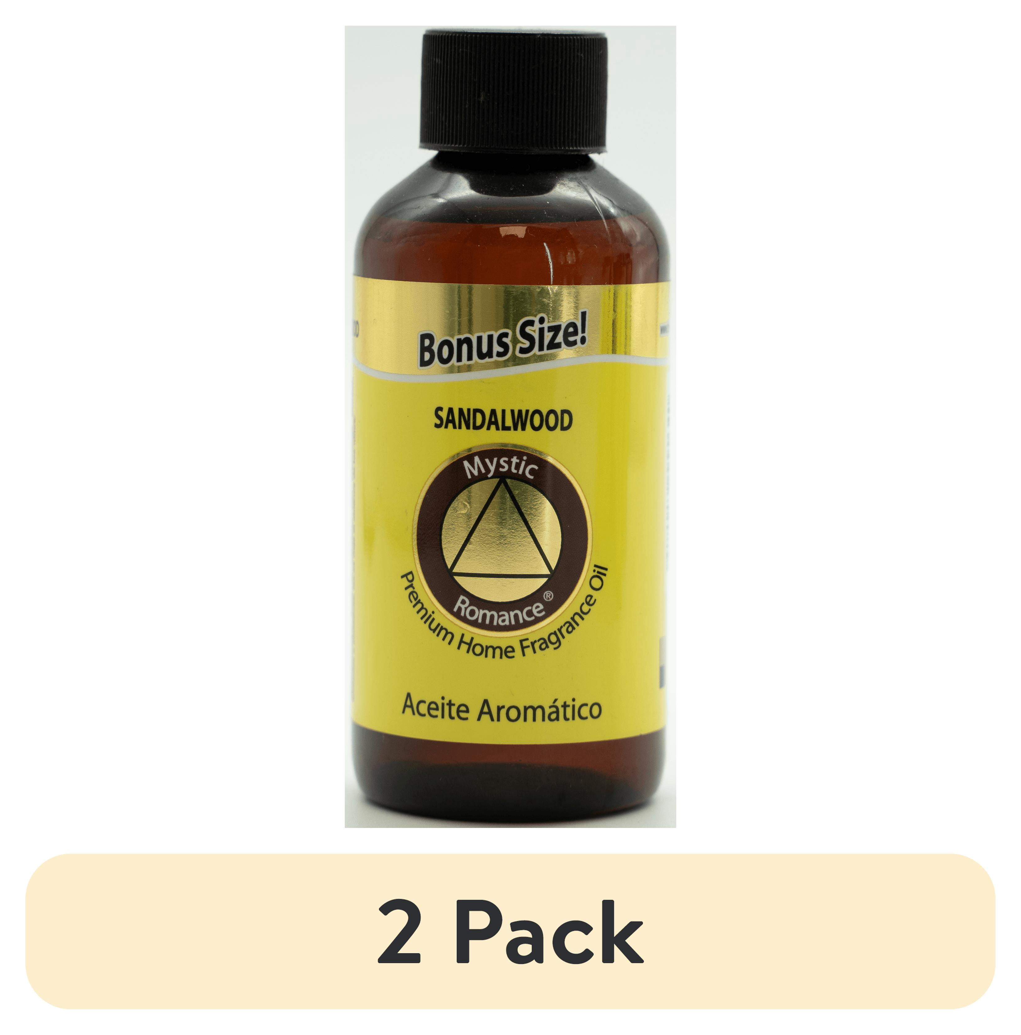 (2 pack) Mystic Romance Premium Home Fragrance Oil 4oz, Sandalwood