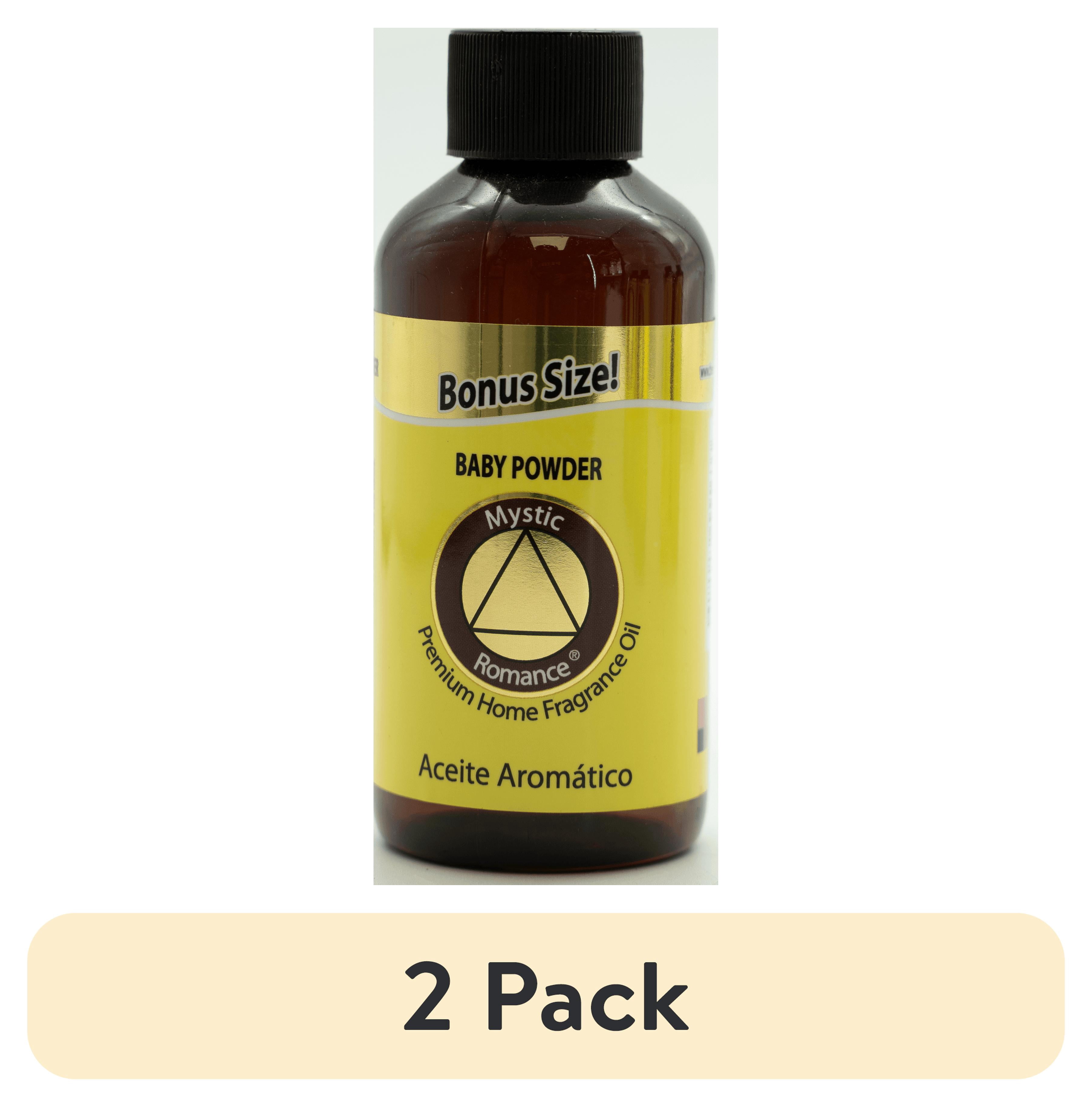 (2 pack) Mystic Romance Premium Home Fragrance Oil 4 fl oz Baby Powder