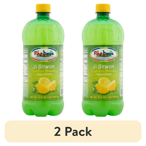 (2 pack) Iberia Ji Sitwon Lemon Juice, 32 fl oz Bottle