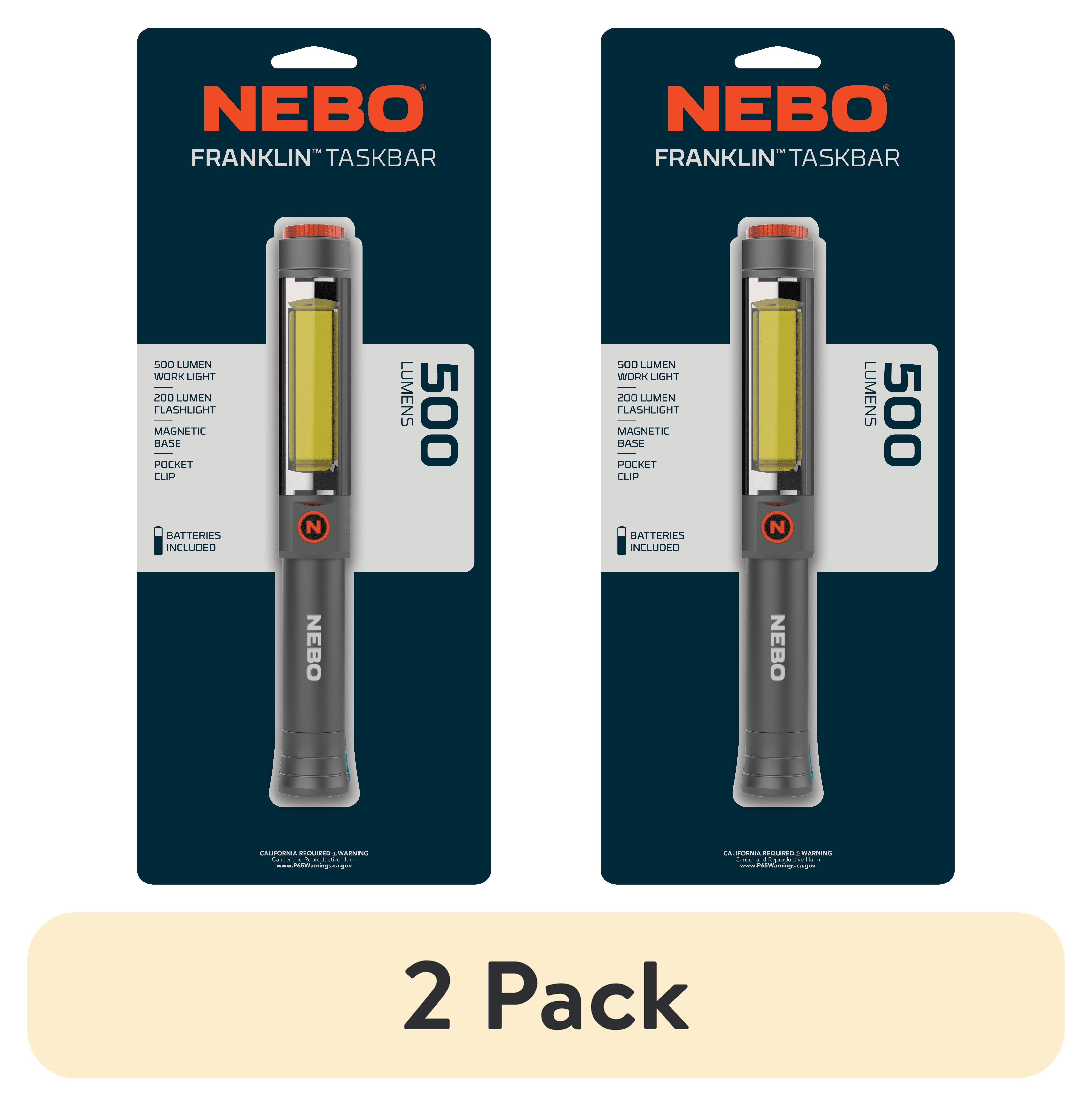 NEBO Franklin Taskbar 500 Lumen COB Work Light - Flashlight