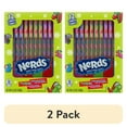 thumbnail image 1 of (2 pack) NERDS Holiday Tangy Candy Canes, 5.30z, Fruit Flavored Candy Canes, Stocking Stuffer,12 Count, 1 of 8