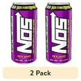 thumbnail image 1 of (2 pack) NOS High Performance Energy Drinks GT Grape (Pack of 6), 1 of 3