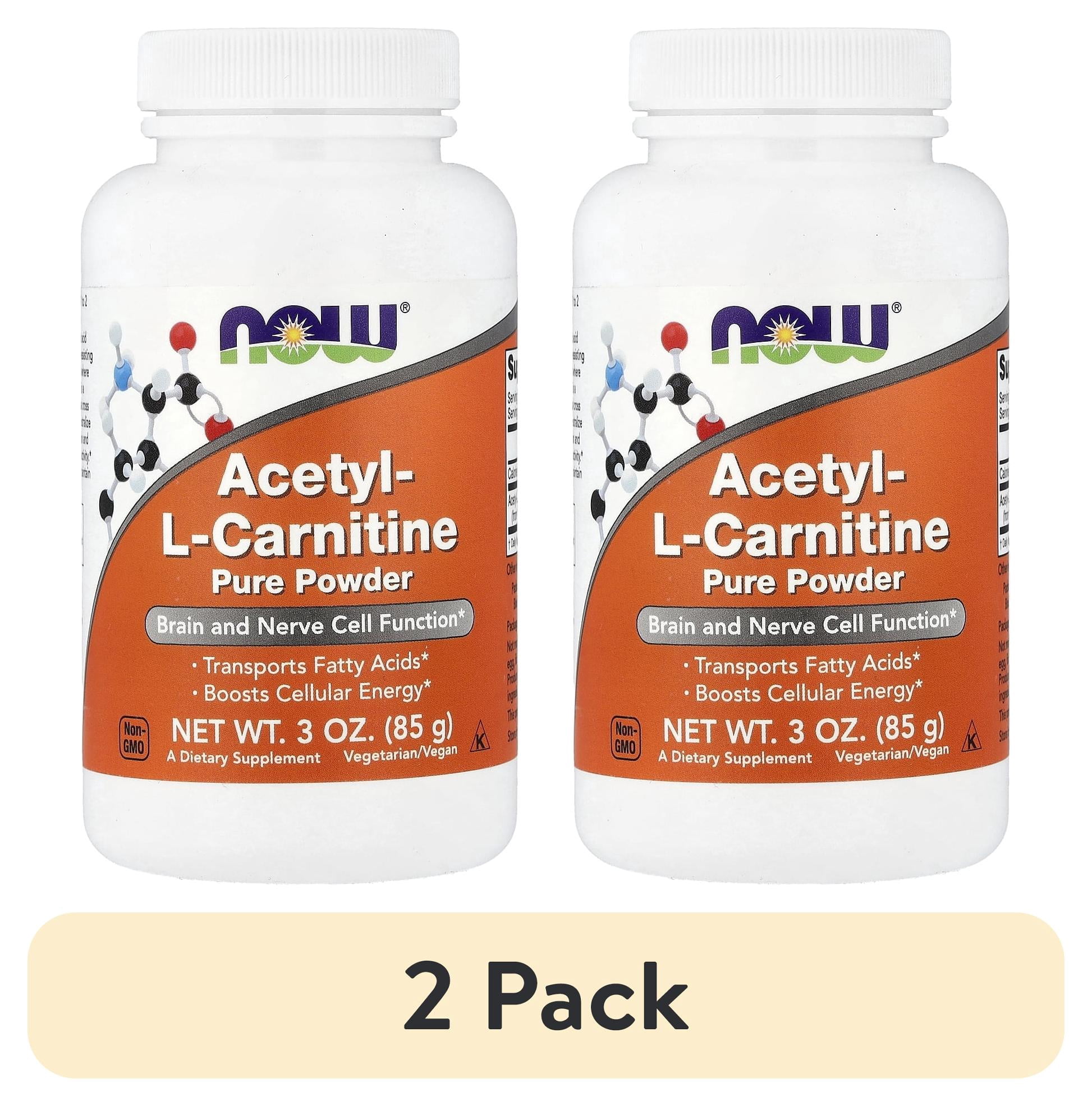 what's l carnitine NOW Acetyl L-Carnitine Pure Powder, 57 Servings