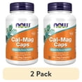 thumbnail image 1 of (2 pack) NOW Foods Cal-Mag Caps 120 Veg Caps, 1 of 5