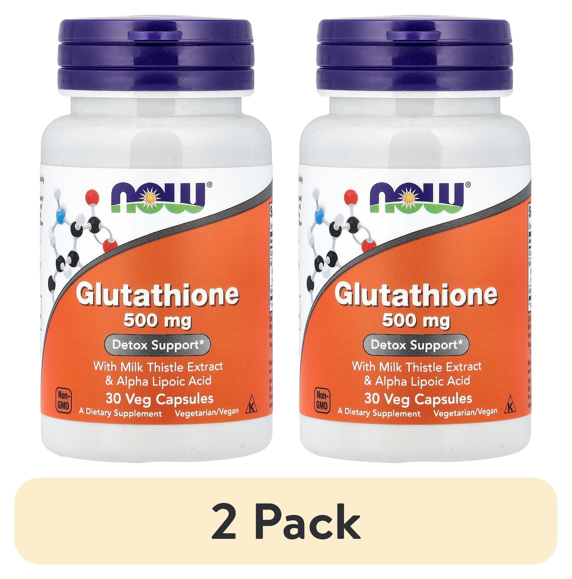 now glutathione ingredients NOW Glutathione Supplement, 500 mg, 30 Veg Capsules, Detoxification, Immune  Support