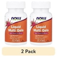 thumbnail image 1 of (2 pack) NOW Foods Liquid Multi Gels, 60 Softgels, 1 of 5