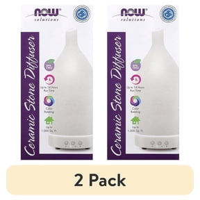 (2 pack) NOW Foods Solutions, Ceramic Stone Diffuser, 1 Diffuser