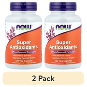 2 pack NOW Foods Super Antioxidants, 120 Vegetable Capsule