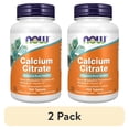 thumbnail image 1 of (2 pack) NOW Supplements, Calcium Citrate with Vitamin D, Magnesium, Zinc, Copper, and Manganese, 100 Tablets, 1 of 4