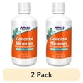 thumbnail image 1 of (2 pack) NOW Supplements, Colloidal Minerals Liquid, Plant Derived, Essential Trace Minerals, 32-Ounce, 1 of 8