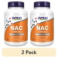 thumbnail interactive-video image 1 of (2 pack) NOW Supplements, NAC (N-Acetyl-Cysteine) Tablets, 1000 mg, Free Radical Protection*, 120 Count, 1 of 10