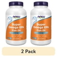 thumbnail image 1 of (2 pack) NOW Supplements, Super Omega EPA, 360 EPA / 240 DHA, Molecularly Distilled, Cardiovascular Support*, 240 Softgels, 1 of 8