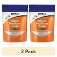 thumbnail image 1 of (2 pack) NOW Supplements, Whole Psyllium Husks, Non-GMO Project Verified, Soluble Fiber, 16-Ounce, 1 of 8