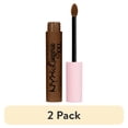 thumbnail image 1 of (2 pack) NYX Professional Makeup Lip Lingerie XXL Matte Liquid Lipstick, Goin Desnuda, 1 of 10