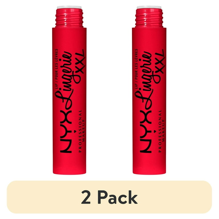 2 pack) NYX Professional Makeup Lip Lingerie XXL Matte Liquid