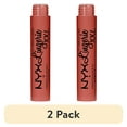 thumbnail image 1 of (2 pack) NYX Professional Makeup Lip Lingerie XXL Smooth Matte Liquid Lipstick, 16hr Longwear, Peach Flirt, 0.13 fl oz, 1 of 11