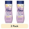 thumbnail image 1 of (2 pack) Nair Body Cream Hair Remover, Oat Milk & Vanilla, Body Hair Removal Cream for Women, 7.9 oz, 1 of 15