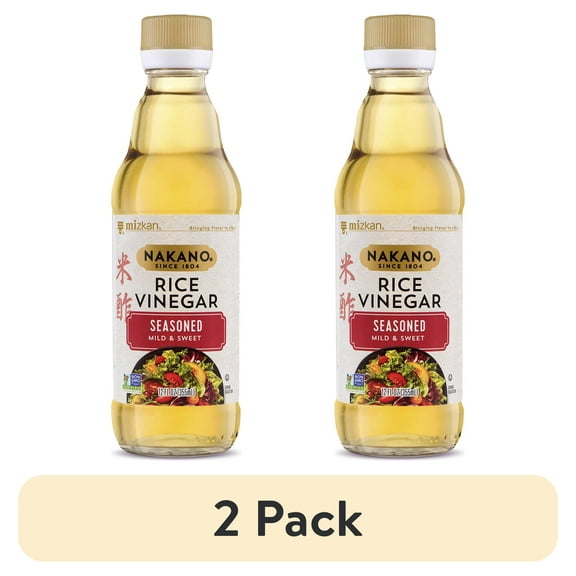 (2 pack) Nakano Seasoned Rice Vinegar, 12 oz.