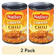 (2 pack) Nalley Chili Con Carne with Beans and Cheese, Canned Chili, 14 oz