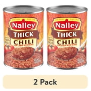 (2 pack) Nalley Thick Chili Con Carne With Beans, 17g Protein Per Serving, 14 oz. Can
