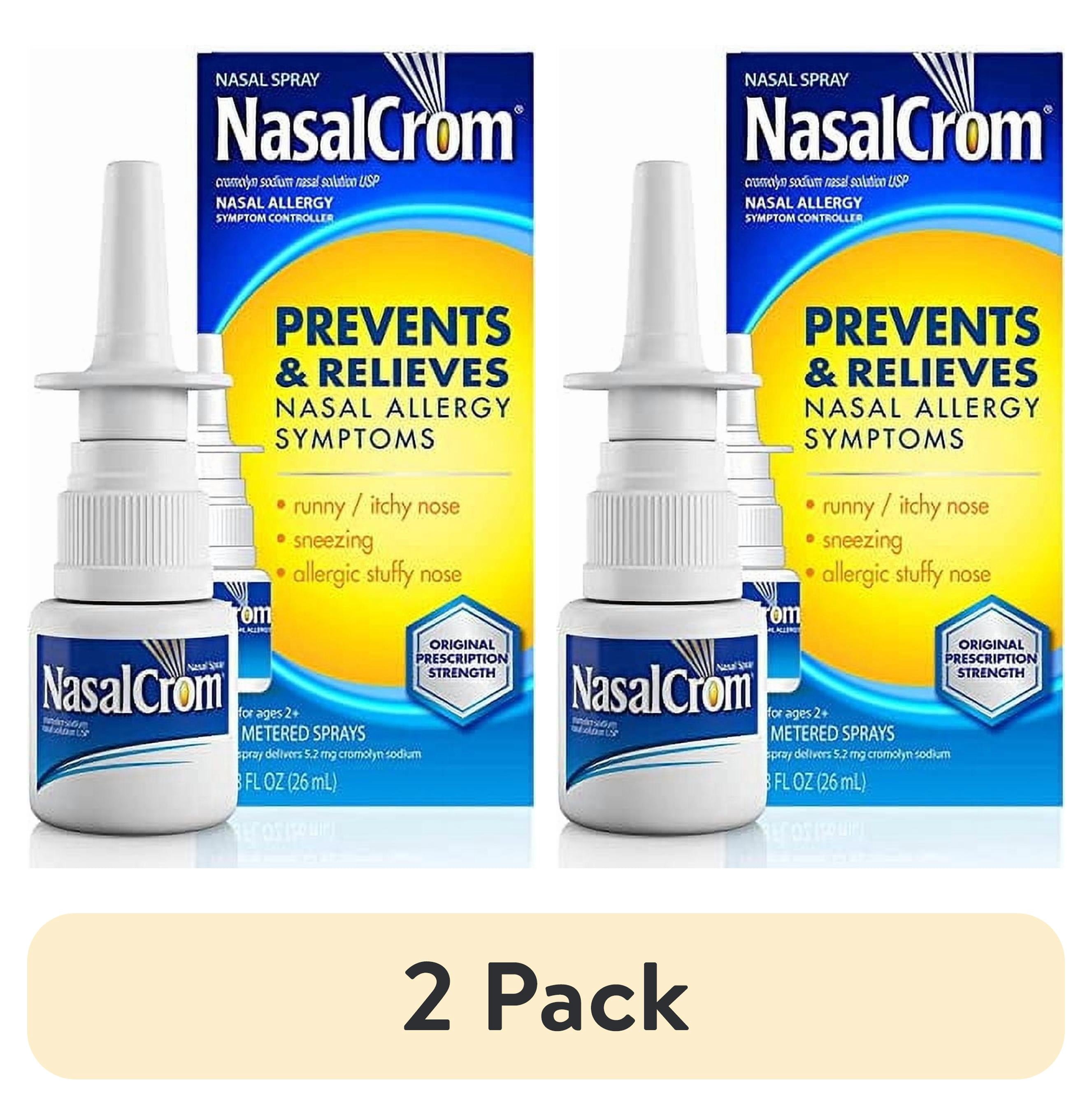 未使用アーサーヤスミン 5 pack) NasalCrom Nasal Spray Allergy Symptom Controller, 200