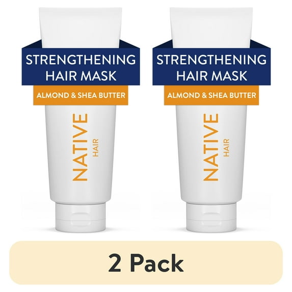 (2 pack) Native Almond & Shea Butter Hair Mask 6 fl oz