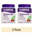 thumbnail image 1 of (2 pack) Natrol® Melatonin Gummies, Sleep Support for Adults, Strawberry Flavor, 10mg, 90 Count, 1 of 13
