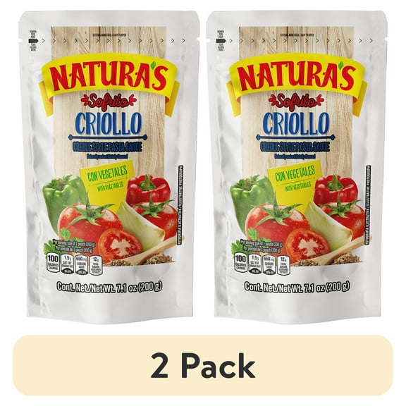 (2 pack) Natura's Sofrito Criollo Sauce, 7.1 oz (12 Pack)