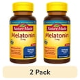 thumbnail interactive-video image 1 of (2 pack) Nature Made Melatonin 3 mg Tablets, 100% Drug Free Sleep Aid for Adults, 240 Count, 1 of 11