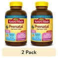 thumbnail image 1 of (2 pack) Nature Made Prenatal with Folic Acid + DHA Softgels, Prenatal Vitamin and Mineral Supplement, 100 Count, 1 of 12