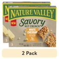 thumbnail image 1 of (2 pack) Nature Valley Savory Nut Crunch Bars, White Cheddar, 5 Bars, 4.45 OZ, 1 of 11