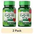 thumbnail image 1 of (2 pack) Nature's Truth Enhanced Absorption 100 mg CoQ-10 Plus Black Pepper Extract 50 Quick Release Softgels, 1 of 8