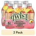 thumbnail image 1 of (2 pack) Nature's Twist Sugar Free Strawberry Lemonade 16 oz 6-Bottle Pack - Refreshing Flavor & Smooth Texture, 1 of 5