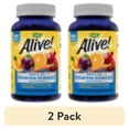 thumbnail image 1 of (2 pack) Nature’s Way Alive! Men’s 50+ Premium Gummies, 15 Vitamins and Minerals, Grape, Orange and Cherry Flavored Gummies, 75 Gummies, 1 of 5