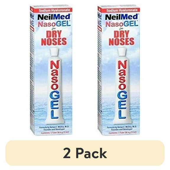 (2 pack) NeilMed NasoGEL for Dry Noses 1 Oz