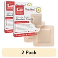 thumbnail image 1 of (2 pack) Neo G Opti-Heal Silicone Foam Absorbent Dressing, 3 Count - 4x4 FSA/HSA Eligible, 1 of 13