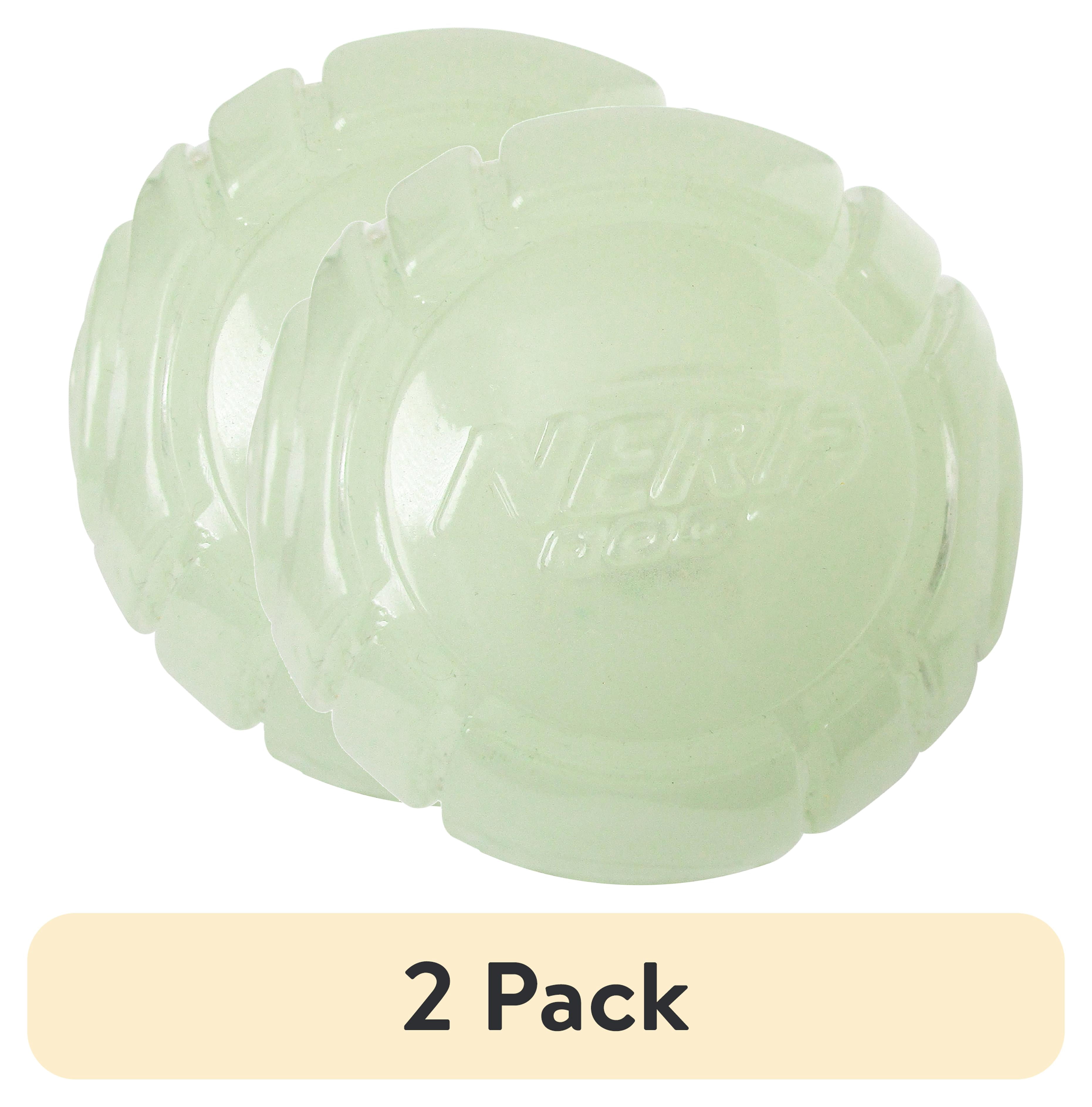 (2 pack) Nerf Dog Light Up & Glow Ball