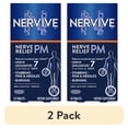 thumbnail image 1 of (2 pack) Nervive PM Nerve Relief Tablets, Nighttime Nerve Pain Relief with Vitamin B12 and ALA, 30 Count, 1 of 9