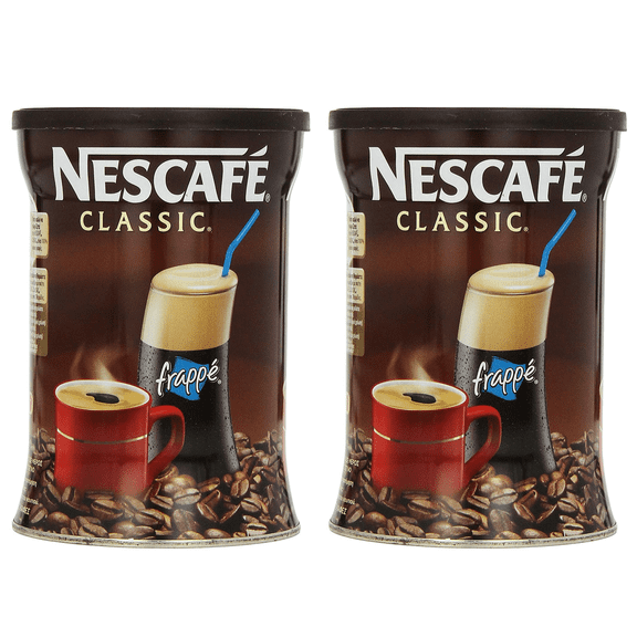 (2 pack) Nescafe Classic Instant Greek Coffee, 7.08 Ounce