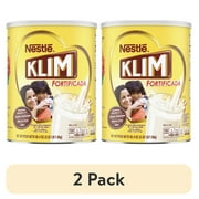 2 pack Nestle Klim Fortificada Dry Whole Milk Powder, Toddler Formula, 53 Total Servings, 3.52 lbs.