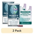 thumbnail interactive-video image 1 of (2 pack) Neuriva Memory 3D Brain Supplements for Memory and Focus, Vitamin B12 & B6, Folic Acid, 30 Count Capsules, 1 of 12
