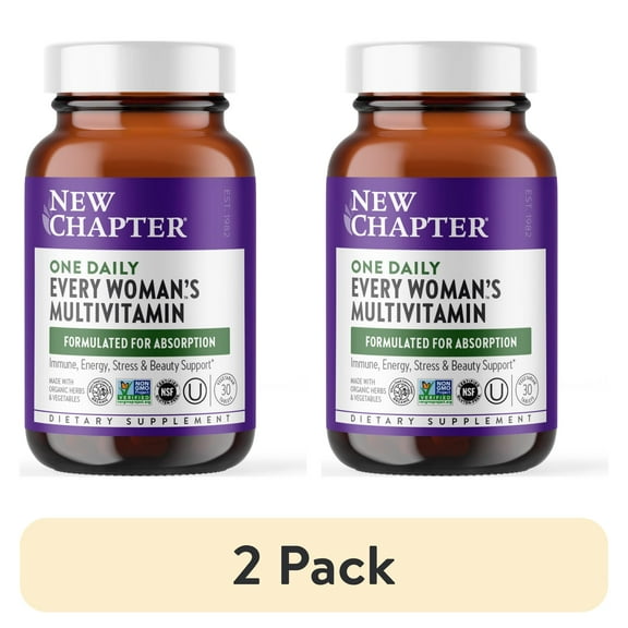New Chapter Every Woman's One Daily, Multivitamins for Women, 30 Ct
