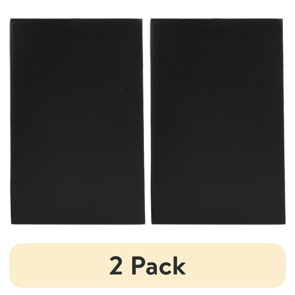 (2 pack) New View Gifts Classic Black Photo Album, Holds 3 Photos per Page, 4"x6" Photos