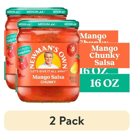 (2 pack) Newmans Own 16z Mango Salsa