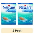 thumbnail image 1 of (2 pack) Nexcare Waterproof Bandages, One Size, 20 Count, 1 of 6