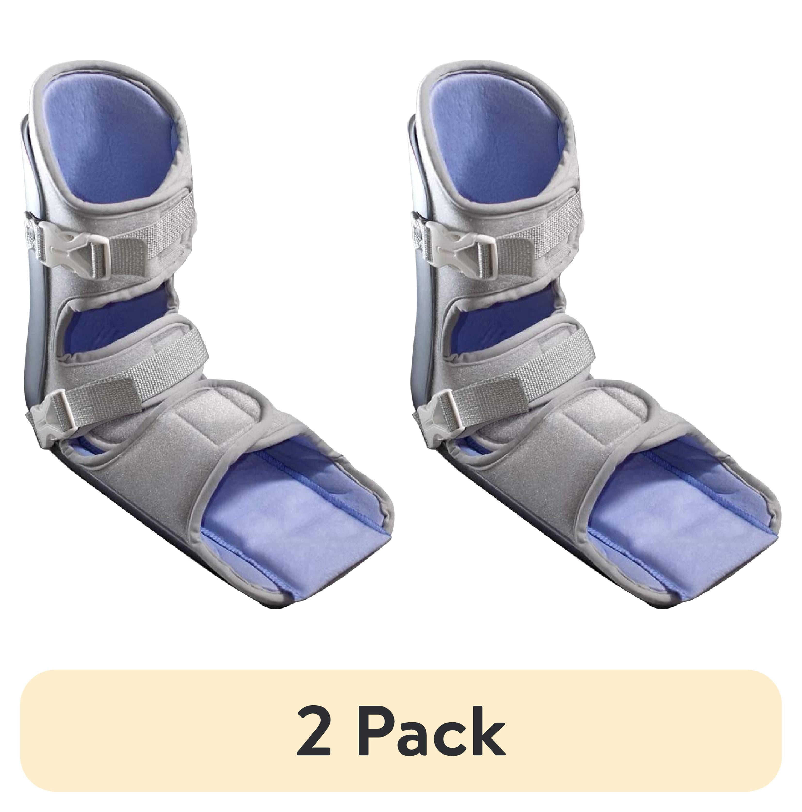 (2 pack) Nice Stretch 90 with Polar Ice - Plantar Fasciitis Night Splint with Cold Therapy Inserts - Large/X-Large