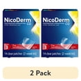 thumbnail image 1 of (2 pack) Nicoderm CQ Nicotine Patches to Help Stop Smoking, 7Mg, Step 3 - 14 Count, 1 of 12