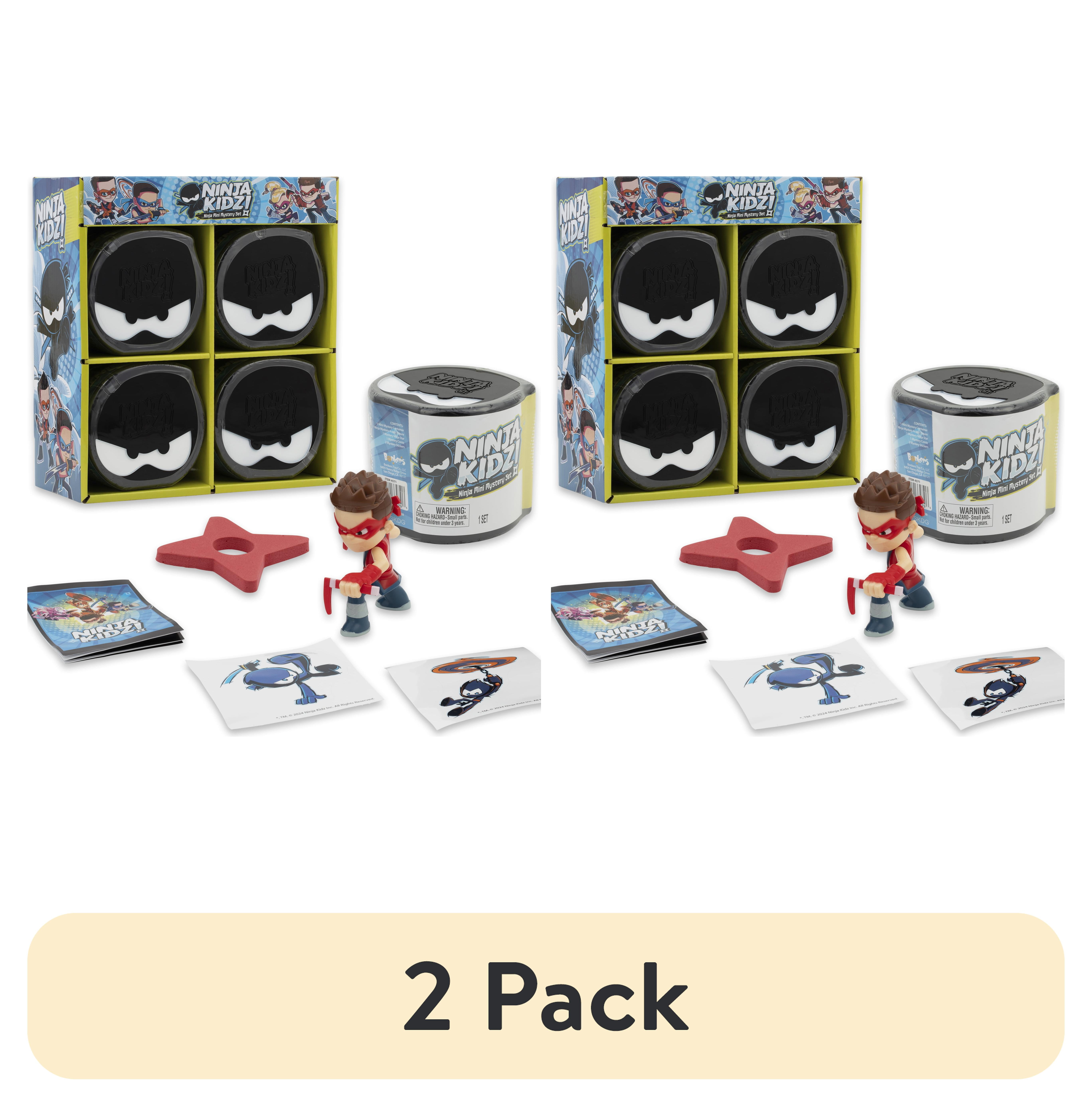 2 pack) Ninja Kidz Mini Mystery Set – Brand New Mini Mystery Set