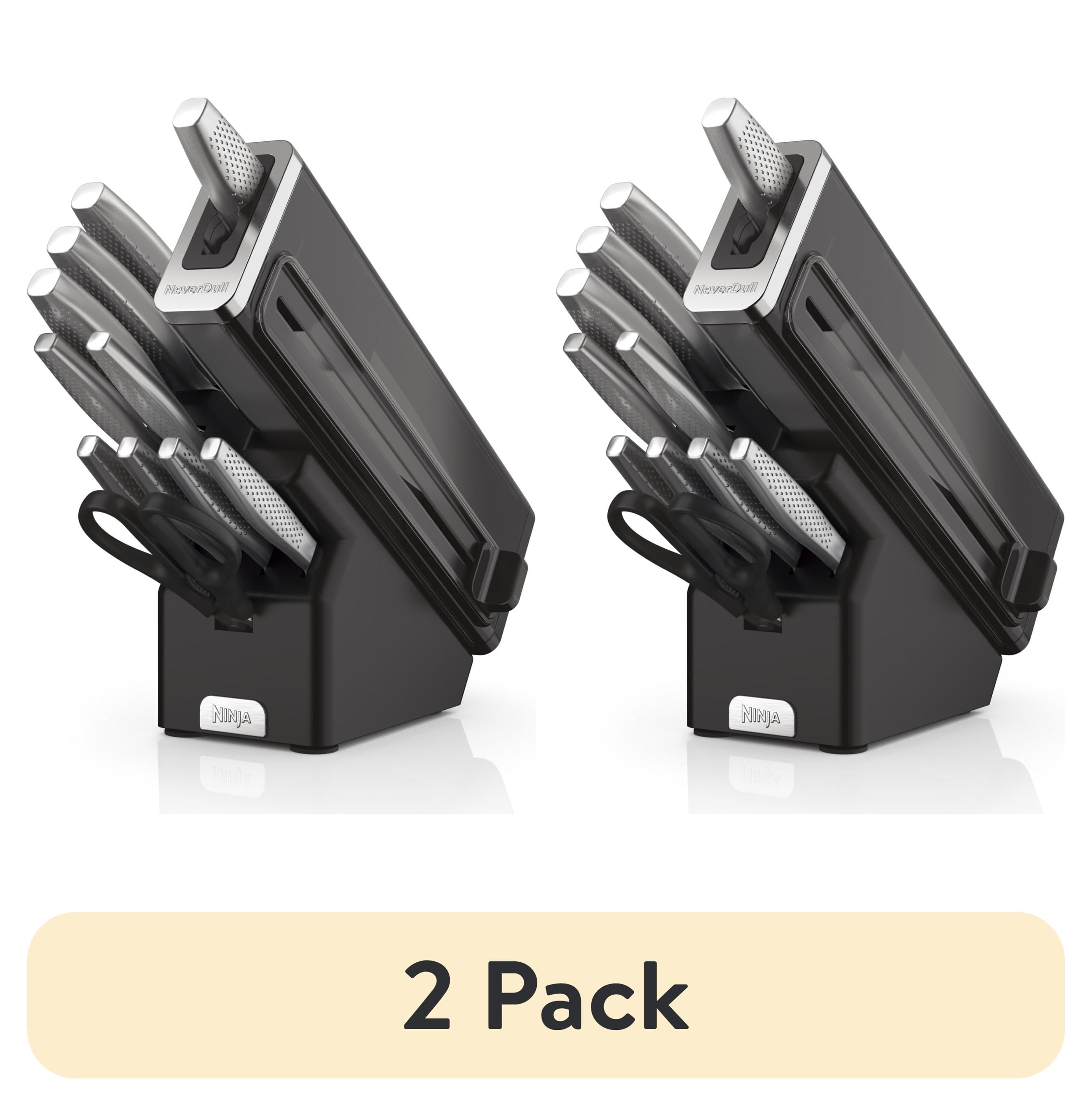 tkdd　12セット Ninja NeverDull 12-Piece Stainless Steel Knife Set with Built-in