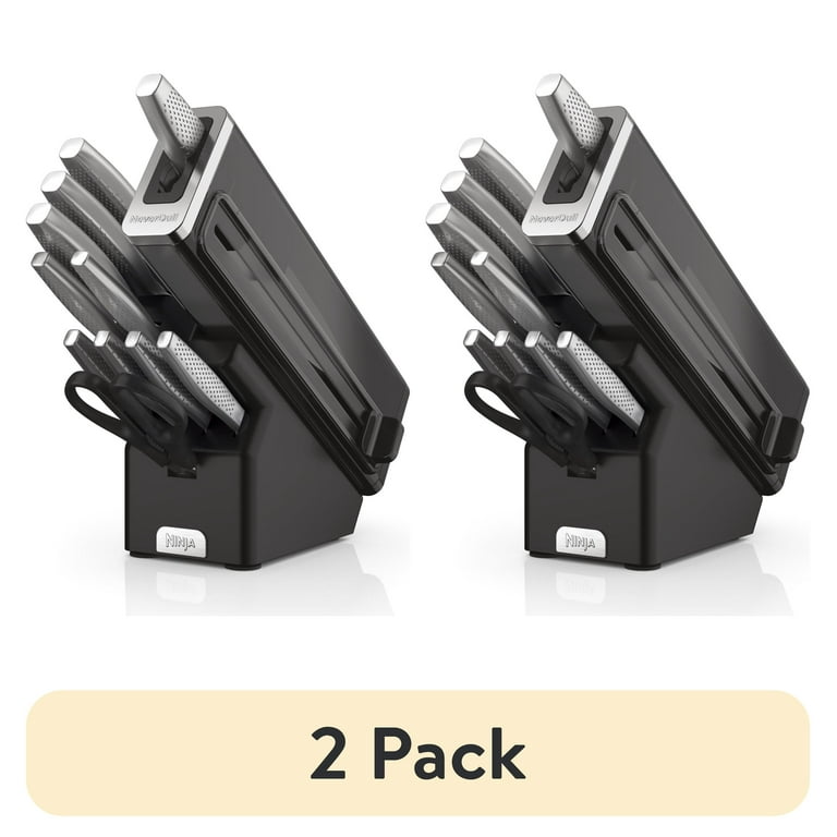 Ninja NeverDull 12-Piece Stainless Steel Knife Set with Built-in